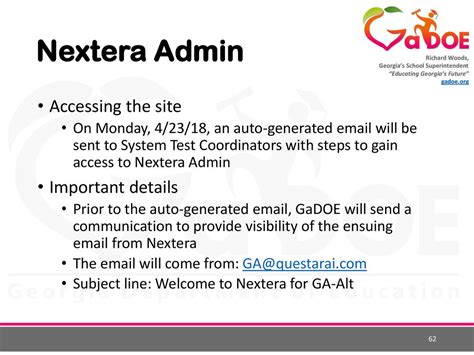nextera admin system